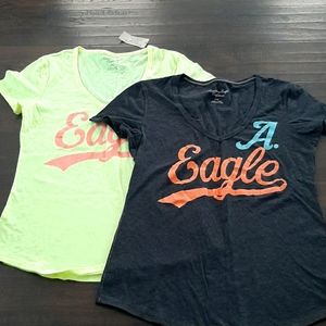 New American Eagle Baseball Tee Shirts